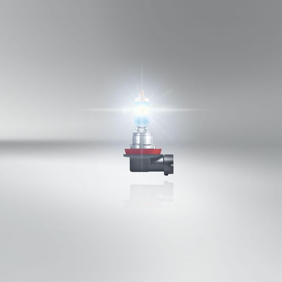 Osram NIGHT BREAKER 220, H11, +220% mehr Helligkeit, Halogen-Scheinwerferlampe, 64211NB220, Faltschachtel (1 Lampe)