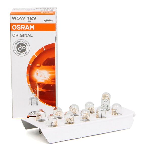 Osram ORIGINAL W5W, 2825, 12V, 10er Faltschachtel