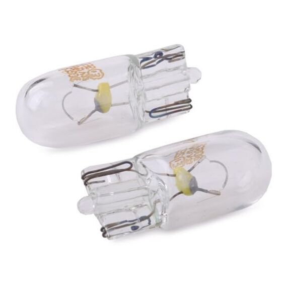 Bosch W5W Longlife Daytime Halogen-Glühlampe für Auto-Scheinwerfer, 12 V 5 W, mit langer Lebensdauer - Lampensockel Typ W2,1x9,5d - 2er-Pack Ersatz-Scheinwerferlampen