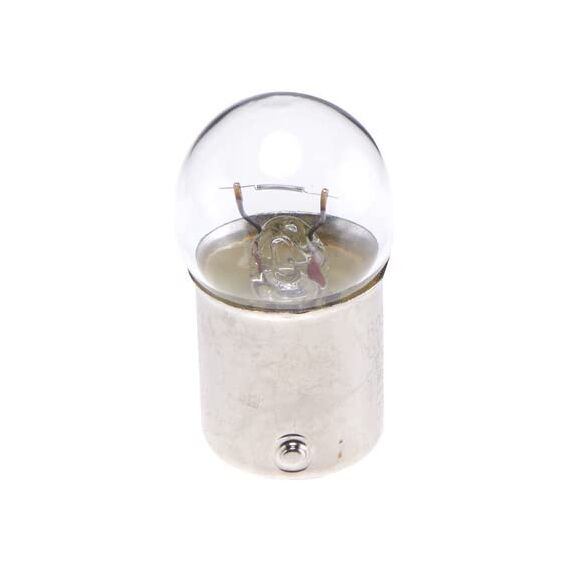 Bosch R10W Pure Light Halogen-Glühlampe für Auto-Scheinwerfer, 12 V 10 W, in Originalqualität - Lampensockel Typ BA15s - 2er-Pack Ersatz-Scheinwerferlampen