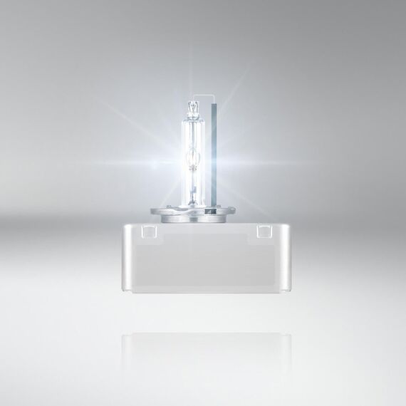 OSRAM XENARC ORIGINAL D5S, Xenon Scheinwerferlampe, 66540, Faltschachtel (1 Lampe), Silber