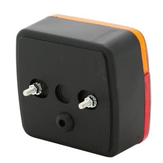 Hillfield® Universal Rücklichter, Rückleuchten für KFZ Anhänger, Komplett mit Glühlampen, 12V, 2 Stück