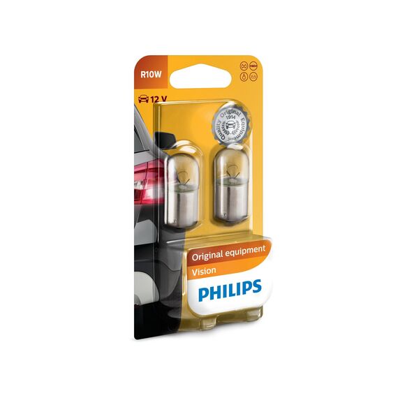 Philips 12814B2 Kugellampe Vision R10W