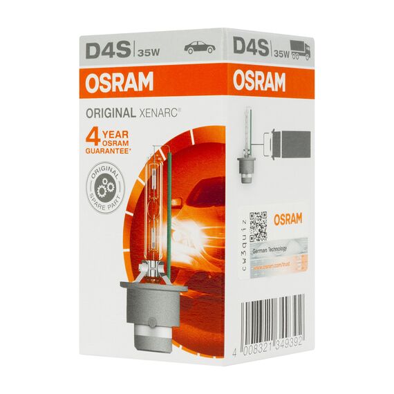 Osram ZOXD4S Glühlampe, Bläulich Weiß, Faltschachtel