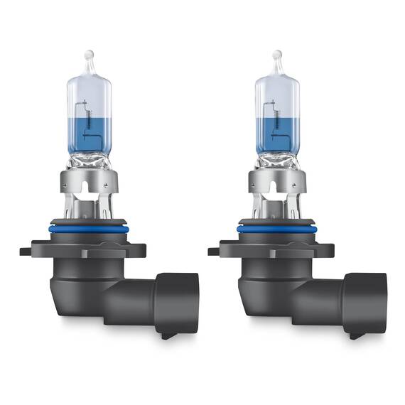 Osram 9005CBN-HCB Cool Intense Hb3, +100 Prozent Mehr Helligkeit, Bis Zu 5.000K, Halogen Scheinwerferlampe, Led-Look, Duo Box (2 Lampen), Blau