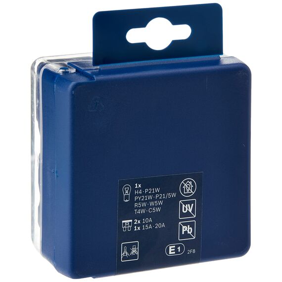 Bosch H4 Maxibox Lampenbox - 12 V (Packung mit 2)