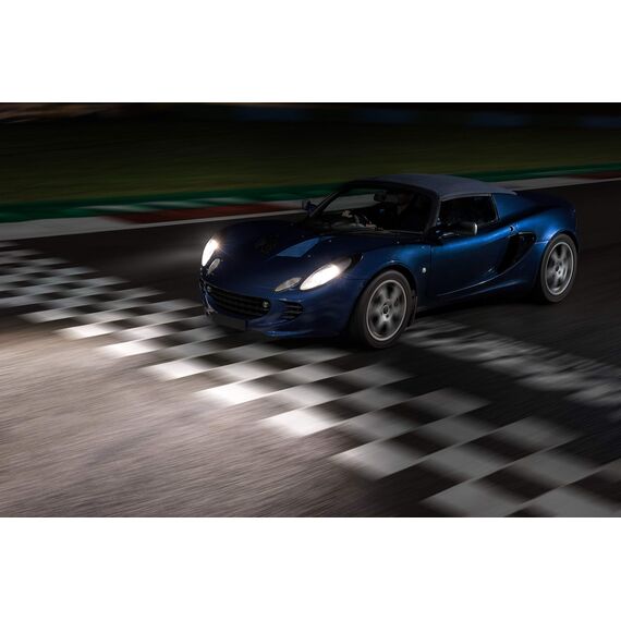 Philips RacingVision GT200 H4 Scheinwerferlampe +200%, Doppelset