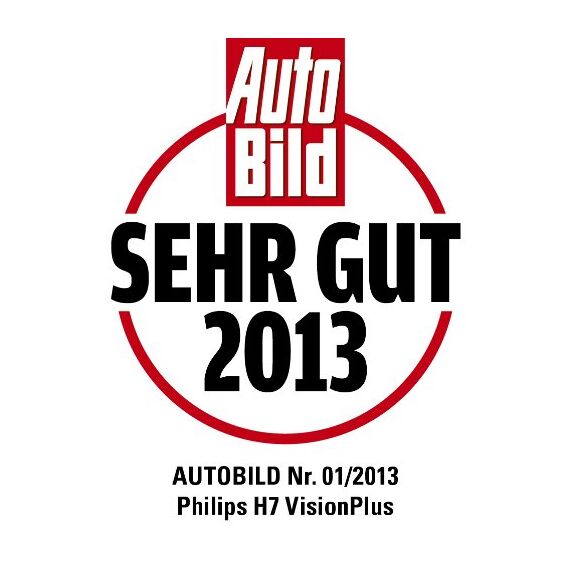 Philips 12972VPB1 VisionPlus +60% H7 Scheinwerferlampe 12972VPB1, 1er Blister, Single blister, 13.50x9.50x13.50