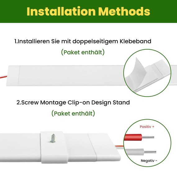 Bonlux 12V LED Lampe Wohnmobil, 12 Volt Leiste für Campingbus, 12V 120LED Streifen & Auto Innenbeleuchtung, Leuchten für Wohnmobil, Caravan, Boot, 4000K, 2 Stück