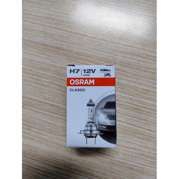 Osram H7 Classic 55 Watt 12 Volt 64210CLC PX26d (4 Stück) KFZ Lampe
