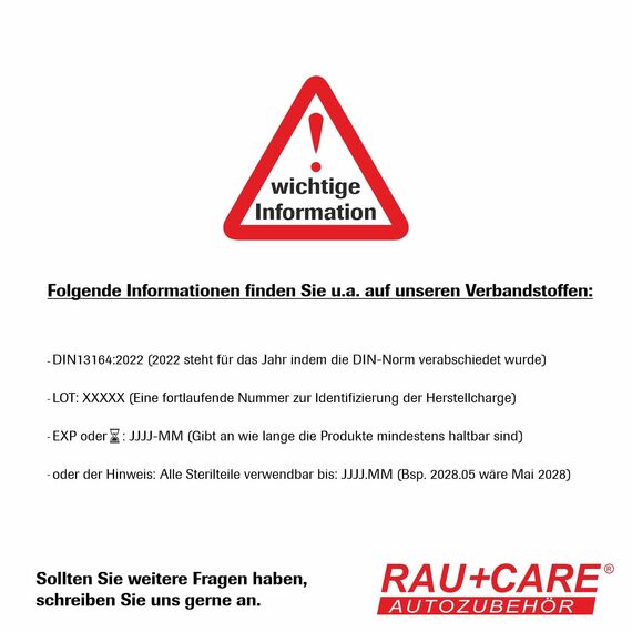 QUATTRO Kombitasche schwarz (4 in 1) aktuell 2026 – Alles inklusive : Warndreieck + 2 Warnwesten + Verbandtasche DIN 13164 – geprüft StVO konform - Europaweit einsetzbar – Pannenset - Notfallset
