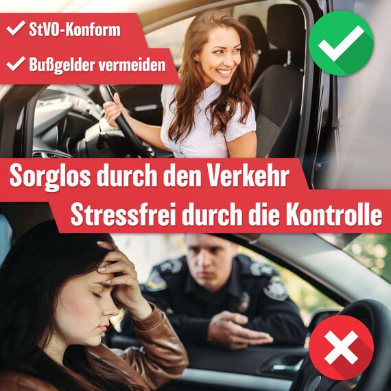 HELDENWERK KFZ Verbandstasche nach aktueller Norm 2026 - Europaweit Nutzbar - Erste Hilfe Set Auto Verbandskasten DIN 13164:2022 (StVO konform)