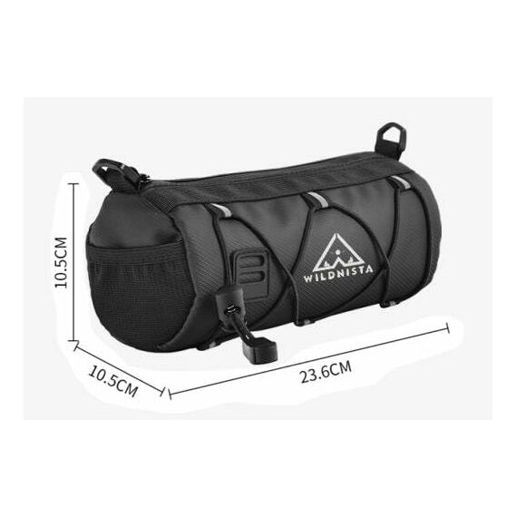 Wildnista - Lenkertasche Fahrrad, Wasserabweisende Fahrradtasche, Lenkertasche für Renn- Gravel- Mountainbike