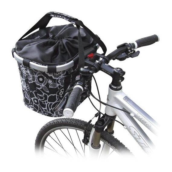 KLICKfix Unisex Fahrradtasche, bubbles anthra, 0303BA, 35 x 28 x 5 cm, Bubble Anthracite