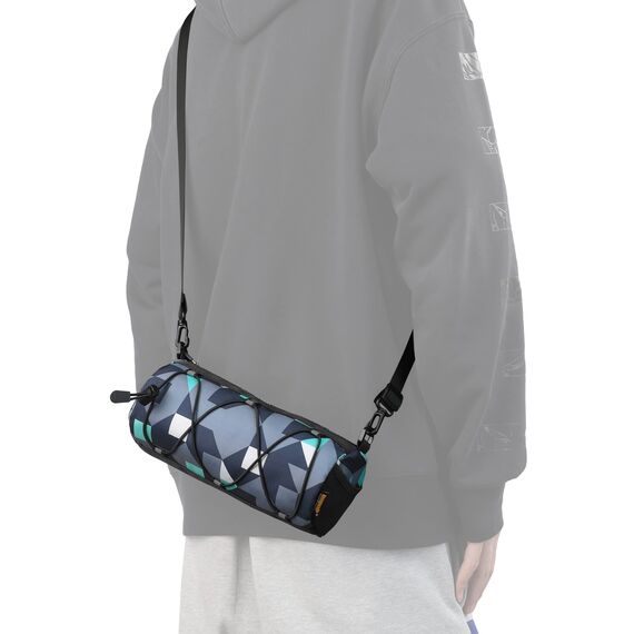 Rhinowalk Fahrrad Lenkertasche Vordertasche Fahrradtasche Aufbewahrungstasche mit Schultergurt für Rennrad Mountainbike Radfahren Reisen (Camouflage blau)