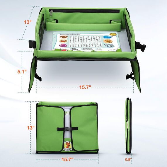 lenbest Reisetisch Auto Kinder, BeschäFtigung Autofahrt Kinder, Auto Reise Spielzeug, Spiele für Autofahrt Kinder, Reise Gadgets, Auto Organizer Kinder, Spielzeug ab 3 Jahre, Geschenk ab 3 Jahre