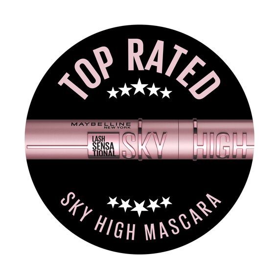 Maybelline New York Lash Sensational Sky High Mascara, Volumising & Lengthening Mascara, Washable Flake-Free 7 ml, Shade: 01 Black, Period After Opening von 6 Monaten