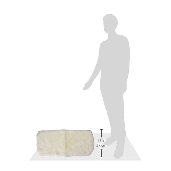Heitmann Felle 1596WE Lammfell-Einlage, weiß, 400 g