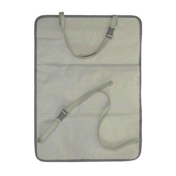 LÄSSIG Autoorganizer Autorücksitzorganizer Rücksitztasche für Auto zum Hängen zusammenklappbar/Car Wrap-to-Go Safari Tiger