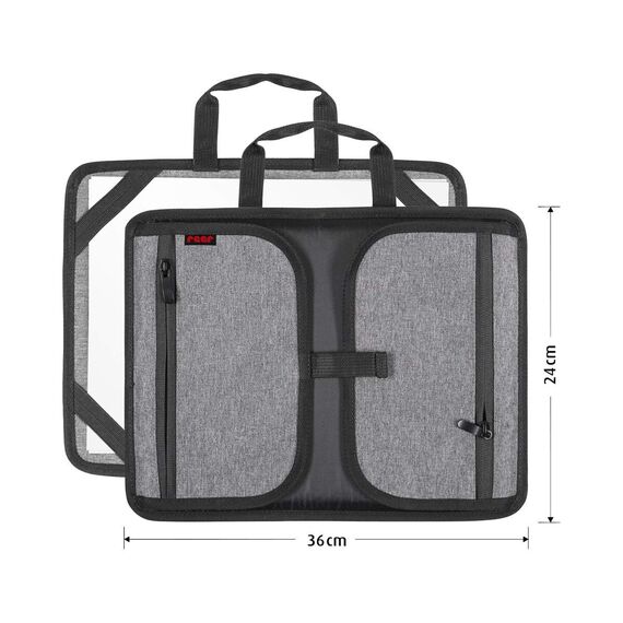 reer Travelkid Play Malunterlage | Mal- und Spielunterlage für unterwegs | XXL Unterlage: 24 x 26 cm | wasserabweisend | schmutzabweisend | Reise-Tablett für Reisen mit dem Auto