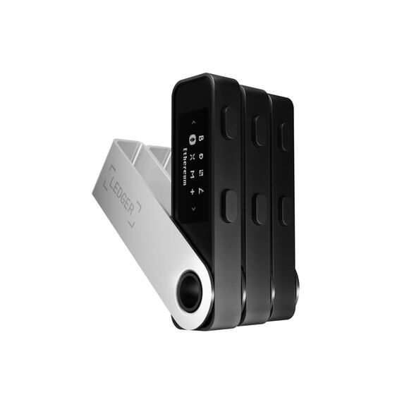 Ledger Nano S Plus-Dreierpack – Einfache und sichere Krypto-Wallet-Signer – Nur für Android und Desktopcomputer