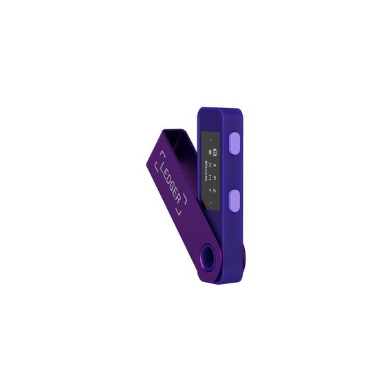 Ledger Nano S Plus – Krypto-Hardware-Wallet – Unkomplizierte Einsteiger-Wallet mit allem, was du zum Schutz deines Vermögens brauchst – Amethystviolett