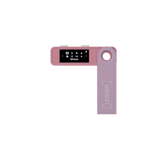 Ledger Nano S Plus – Krypto-Hardware-Wallet – Unkomplizierte Einsteiger-Wallet mit allem, was du zum Schutz deines Vermögens brauchst – Pastellpink