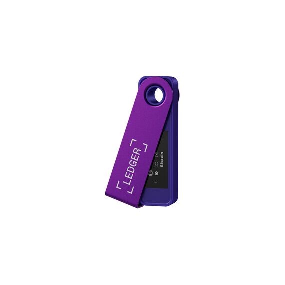 Ledger Nano S Plus – Krypto-Hardware-Wallet – Unkomplizierte Einsteiger-Wallet mit allem, was du zum Schutz deines Vermögens brauchst – Amethystviolett