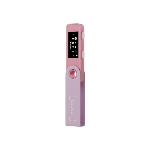 Ledger Nano S Plus – Krypto-Hardware-Wallet – Unkomplizierte Einsteiger-Wallet mit allem, was du zum Schutz deines Vermögens brauchst – Pastellpink