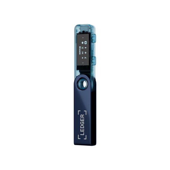 Ledger Nano S Plus – Krypto-Hardware-Wallet – Unkomplizierte Einsteiger-Wallet mit allem, was du zum Schutz deines Vermögens brauchst – Neptunblau