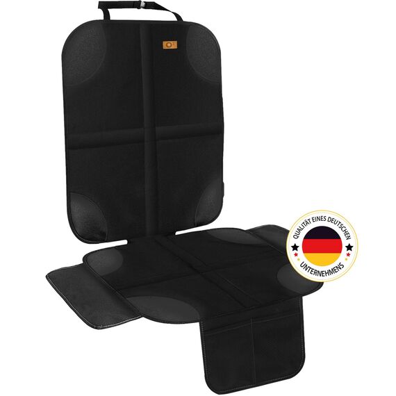 O³ Sitzschoner Auto Kindersitz, 1 Stück Autositzschoner Isofix, rutschfeste Autositzauflage, Rücksitzschoner für Babyschale, Kindersitzunterlage, Sitzauflage Haustiere