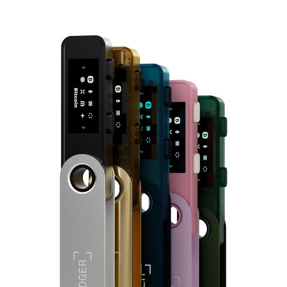 Ledger Nano S Plus – Krypto-Hardware-Wallet – Unkomplizierte Einsteiger-Wallet mit allem, was du zum Schutz deines Vermögens brauchst – Smaragdgrün
