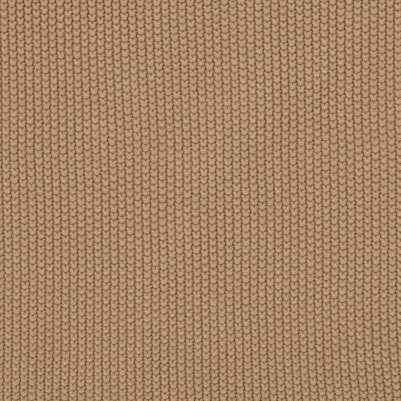 LÄSSIG Baby Strickdecke für Autositz Autositzdecke Einschlagdecke Babyschale 100% Bio-Baumwolle GOTS sand