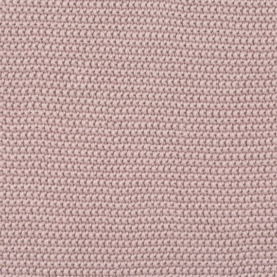 LÄSSIG Baby Strickdecke für Autositz Autositzdecke Einschlagdecke Babyschale 100% Bio-Baumwolle GOTS dusky pink