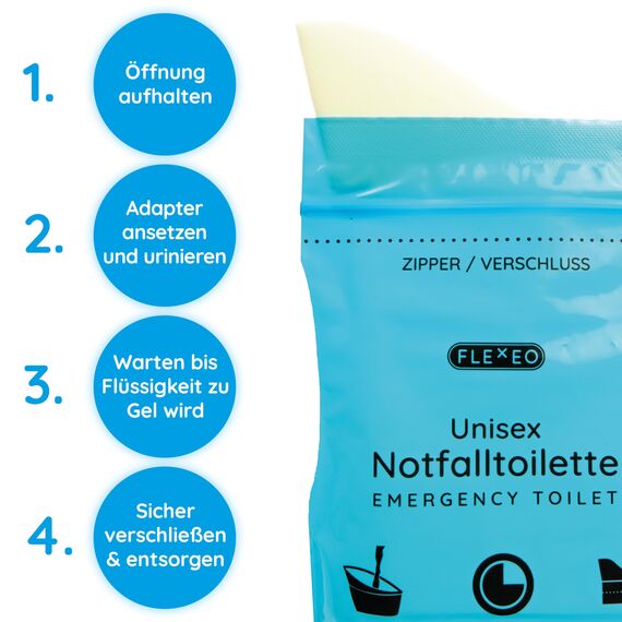 Kinder Erste Hilfe Set + 5x Pinkelbeutel für unterwegs | Kinder Reiseapotheke gefüllt mit 47 Inhaltsteilen - Einweg Urinbeutel für Kinder und Erwachsene