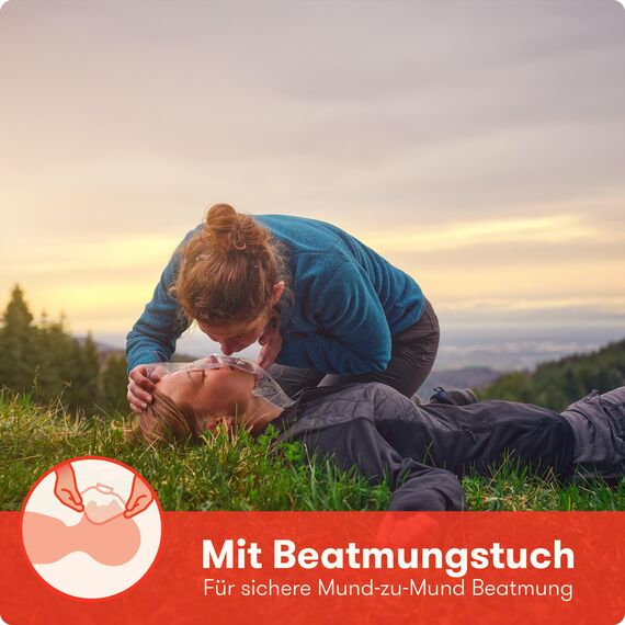 Erste Hilfe Set Outdoor (2 Stück) - Kompakt & Leicht - 95 Teile für Wandern, Outdoor, Camping, Fahrrad - Reiseapotheke Erste Hilfe Set Kinder