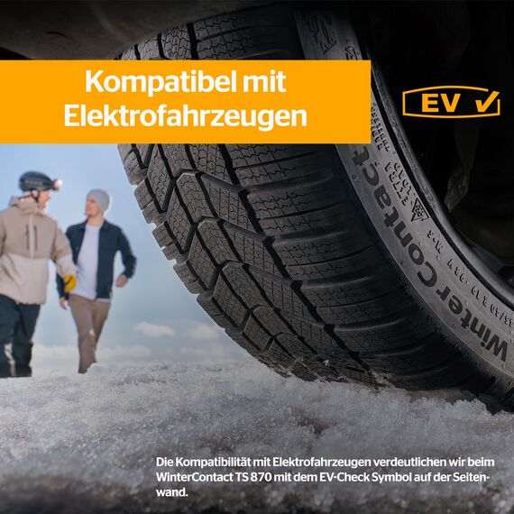 CONTINENTAL WINTERCONTACT TS 870 XL - 195/65R15 95T - C/B/70dB - Winterreifen