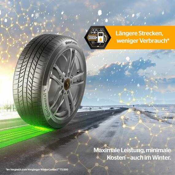 CONTINENTAL WINTERCONTACT TS 870 - 175/65R14 82T - D/B/70dB - Winterreifen