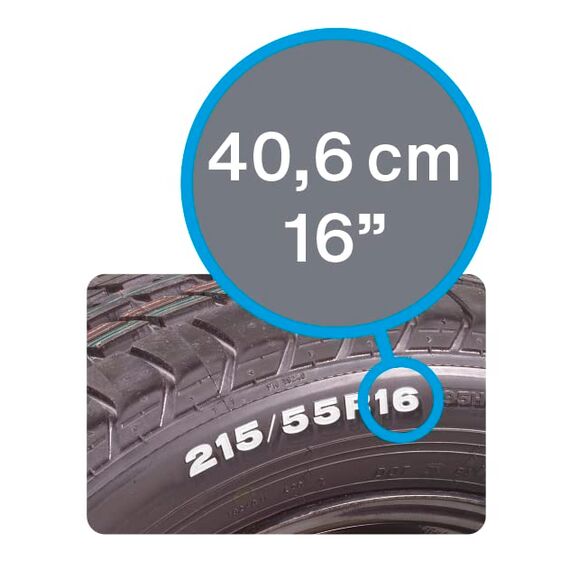 Goodyear Auto Radzierblenden Radkappen Radblenden „Memphis Carbon“, 4er Set, 40,64 cm (16 Zoll), Schwarz/Silber