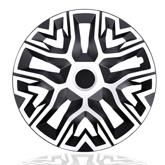 NRM The Best Bicolor White/Black Radkappen