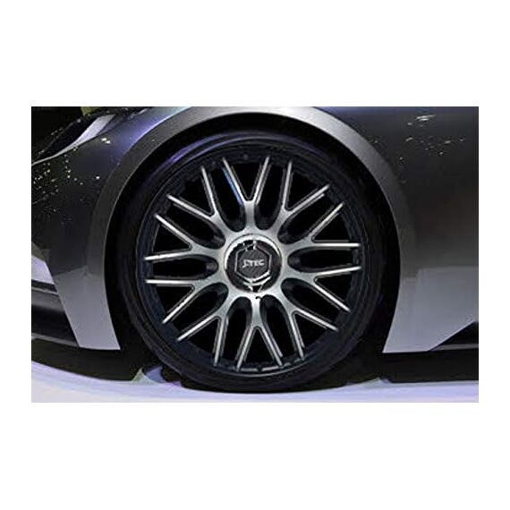 All4You Radkappen 16 Zoll Orden PRO Silver Black Schwarz/Silber 4er Pack Radzierblenden (16" Zoll)