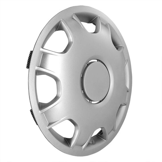 AUTO-STYLE Satz Radzierblenden VAN 15-Zoll Silber (Sphäre)