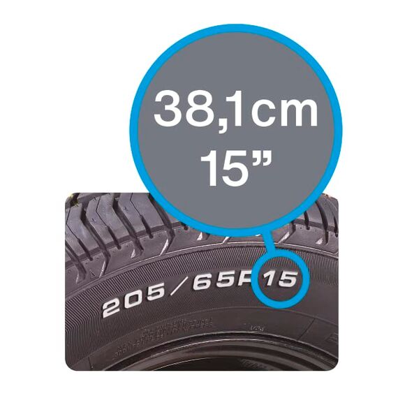 Goodyear Auto Radzierblenden Radkappen Radblenden „Memphis Carbon“, 4er Set, 38.10 cm (15 Zoll), Schwarz/Silber