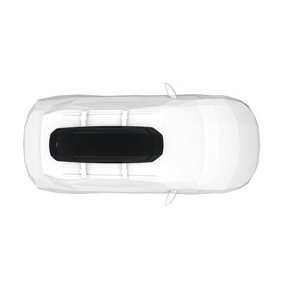 Thule Force 3 Dachbox Vielseitige Dachbox Black Matte L Sport