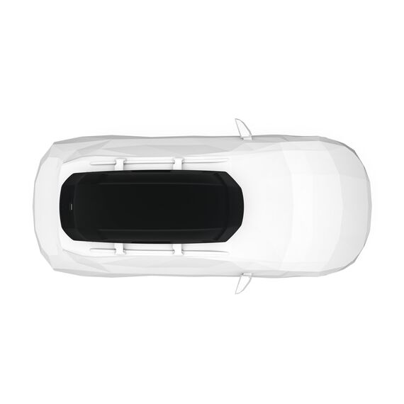 Thule Force 3 Dachbox Vielseitige Dachbox Black Matte XL