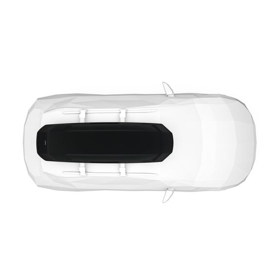 Thule Force 3 Dachbox Vielseitige Dachbox Black Matte XXL Sport