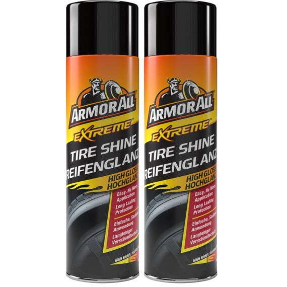 ARMOR ALL GAA49500GE Extrem-Reifenglanz 500 ml (Packung mit 2)