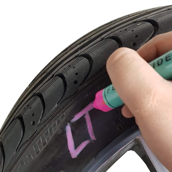 Sisa 1 St Reifenkreide Fettkreide Rosa zur Reifenkennzeichnung Reifen Kreide