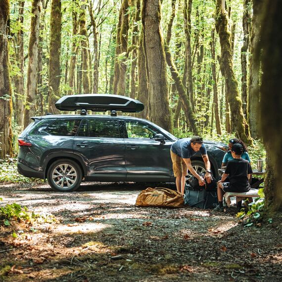 Thule Force 3 Dachbox vielseitig schwarz matt L