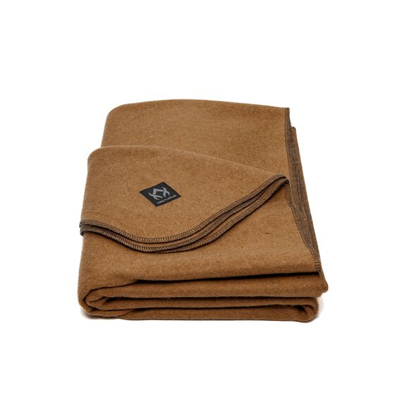 Arcturus Militär-Wolldecke, 2 kg, warm, dick, waschbar, groß, 162,6 x 223,5 cm, ideal für Camping, Outdoor, Sportveranstaltungen und Survival-Kits (Kamel)